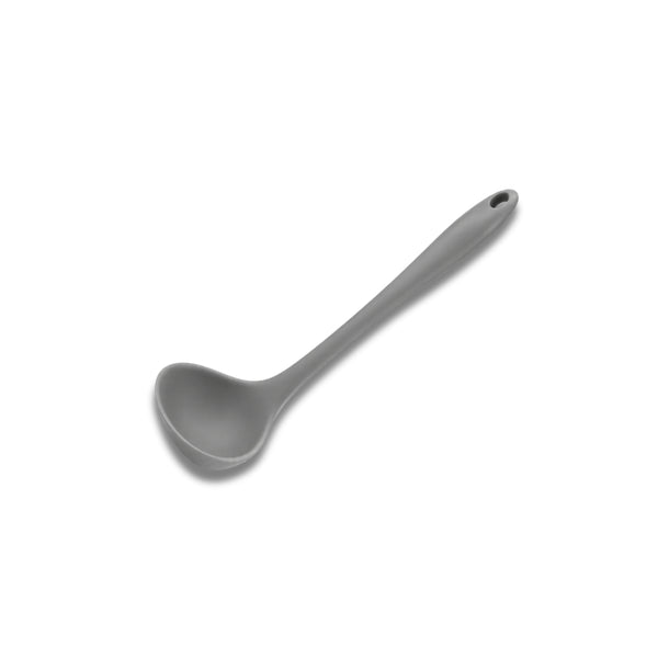 Horecano – Сив силиконов кухненски черпак Ø8,5 × 29 см
