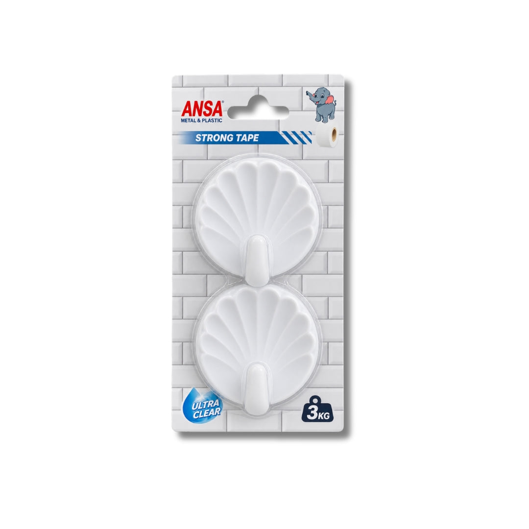 Ansa – Самозалепващи закачалки за стена 2 бр.