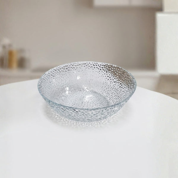 Стъклена купа за салата „Marble“ – 23 см