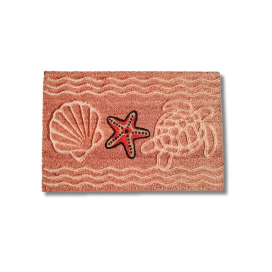 Duramat – Изтривалка от кокос/винил/гума с декор 40 × 60 см