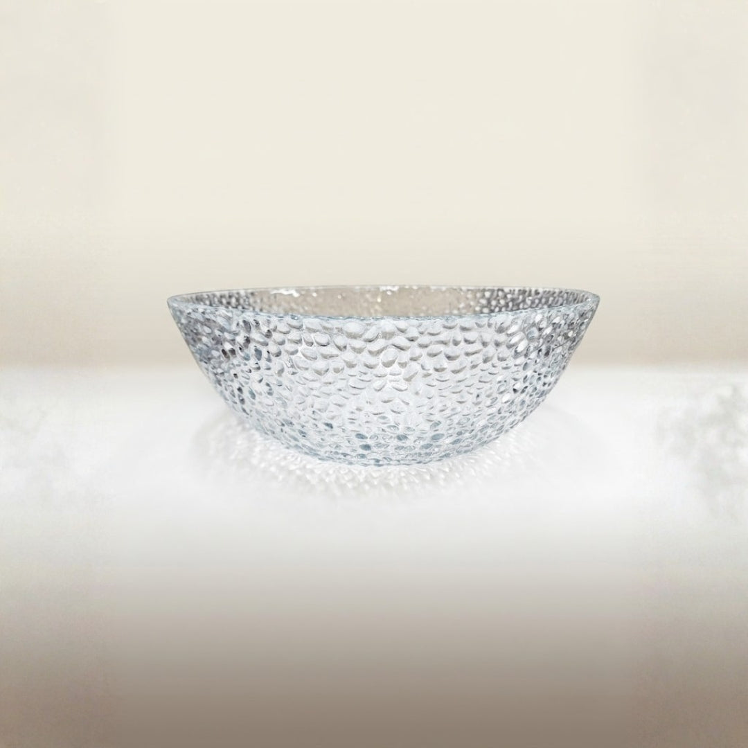 Стъклена купа за салата „Marble“ – 23 см