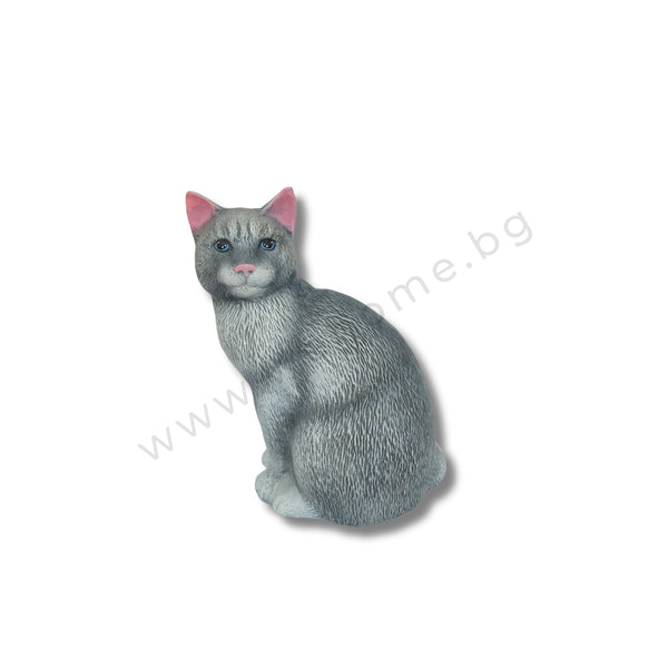 Керамична градинска фигура „Котка“