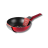Brio Red Passion – WOK тиган с незалепващо покритие и Heat Sign индикатор, Ø24 и Ø28 см