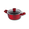 Brio Red Passion – Тенджера с незалепващо покритие, Ø24 x 10 см